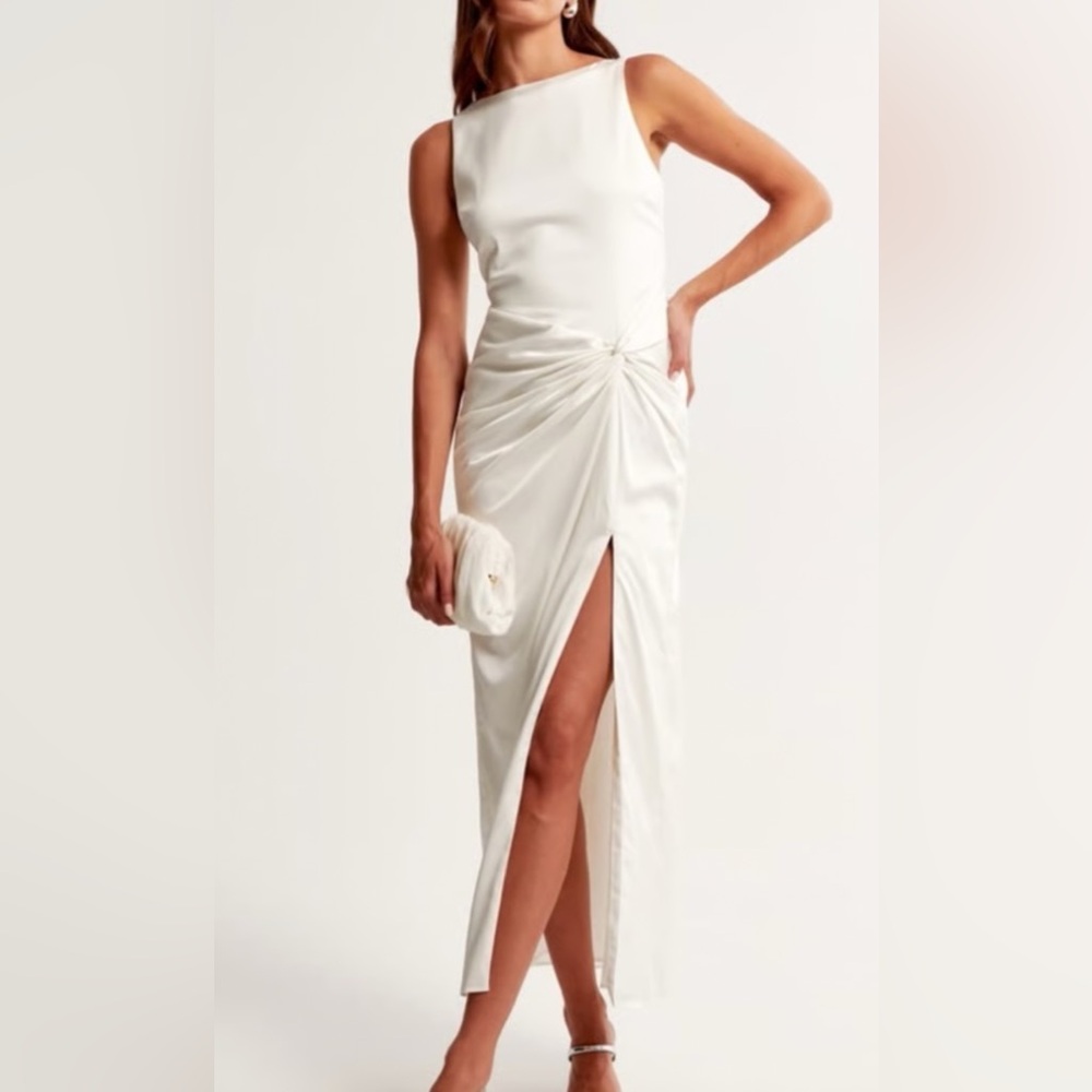 Abercrombie Draped Skirt Maxi Dress